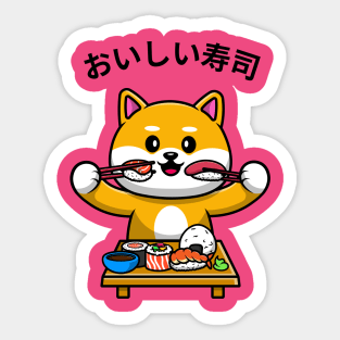 Renji Loves Sushi 2 Sticker